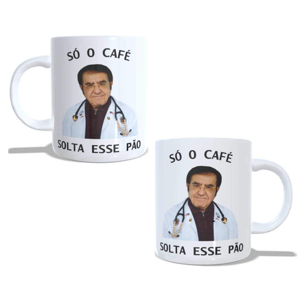 Caneca Meme Kilos Mortais Serie Só O Café Solta Esse Pão — imagem 2 de 2