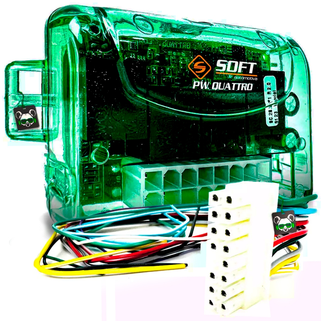 Módulo Central Vidro Elétrico 4 Vidros Descida PW Quattro Soft em Oferta na Shopee