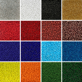 Miçanga de Vidro 6/0 (4mm) - Qualidade Premium e Brilho Intenso (25g | 50g | 100g) em Oferta na Shopee