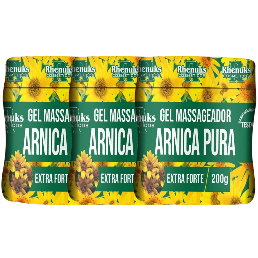 3Und Gel Massageador Arnica Pura Extra Forte 200g em Oferta na Shopee