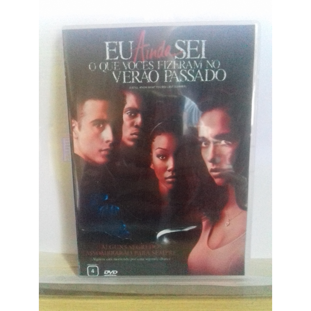 DVD Eu Ainda Sei O Que Vocês Fizeram No Verão Passado 1998 DVD   Dublado/Dual Áudio HD1080p