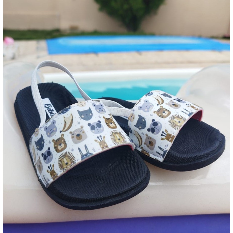 Chinelo Bebê Personagens Slide Calçado Infantil Menino Sandália Calçado de Criança