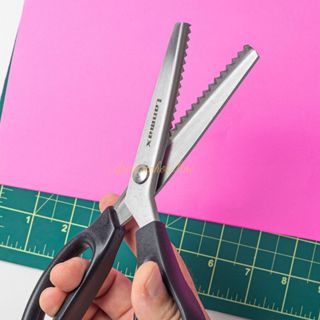 Tesoura de Picotar Zig Zag Escalope Tecido Papel Eva Artesanato em Oferta na Shopee