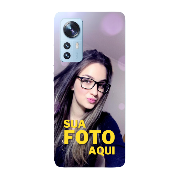 Capinha para Xiaomi Mi 12 Lite Anti Impacto Personalizada - Com Foto