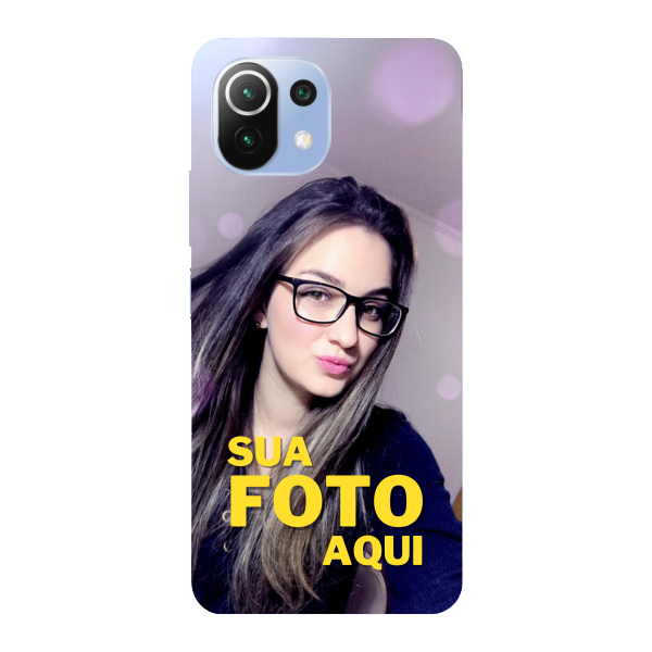 Capinha para Xiaomi Mi 11 Lite Anti Impacto Personalizada - Com Foto