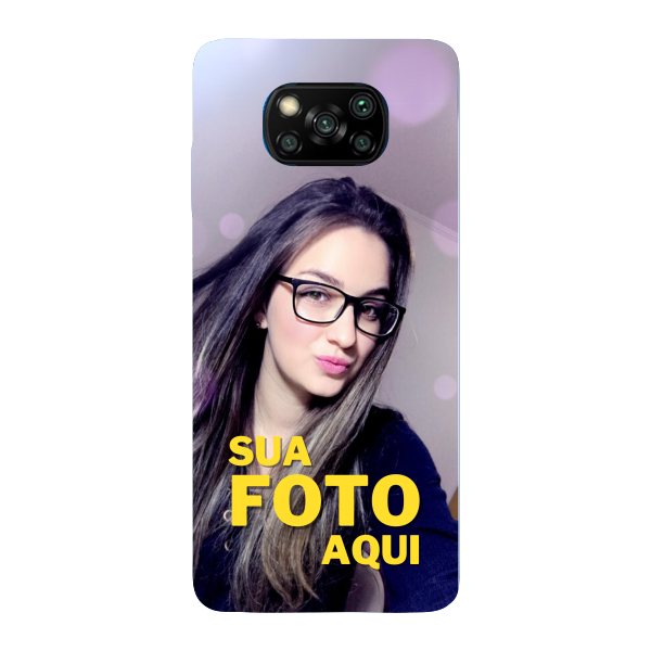 Capinha para Xiaomi Poco X3 Pro Anti Impacto Personalizada - Com Foto