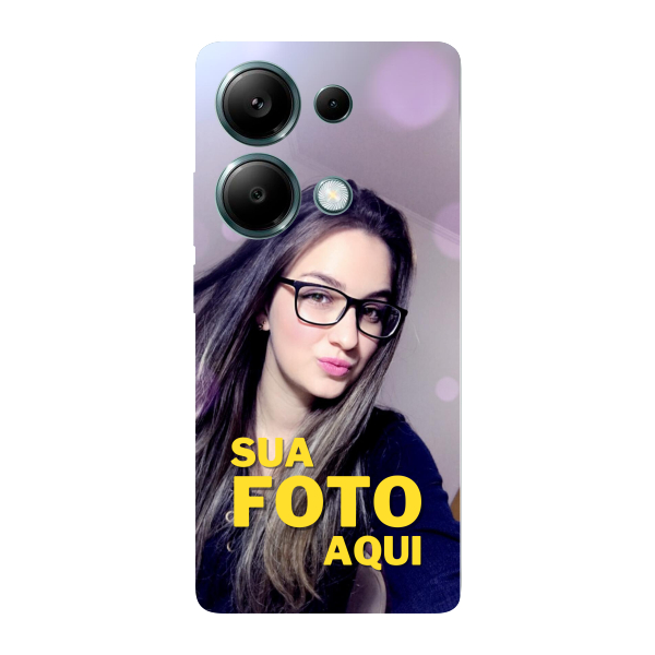 Capinha para Xiaomi RedMi Note 13 Pro 4G Anti Impacto Personalizada - Com Foto