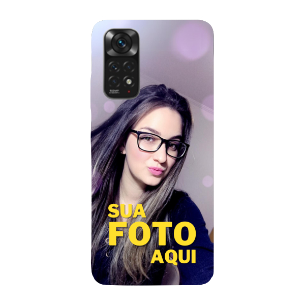 Capinha para Xiaomi RedMi Note 11 Anti Impacto Personalizada - Com Foto