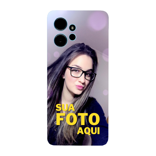 Capinha para Xiaomi RedMi Note 12 4G Anti Impacto Personalizada - Com Foto