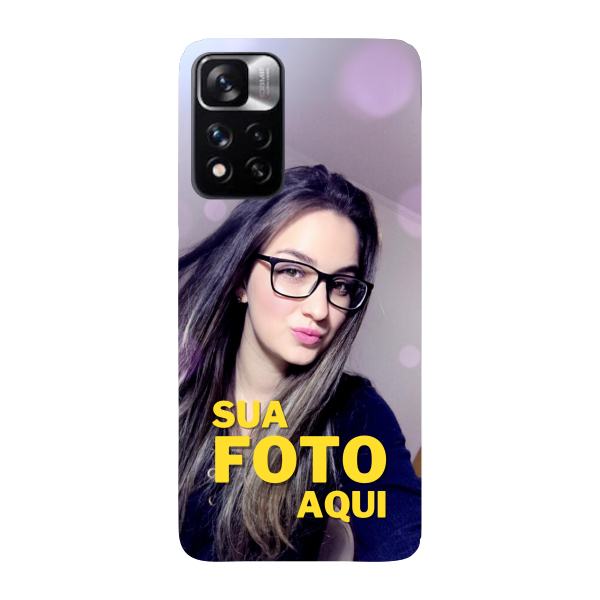 Capinha para Xiaomi RedMi Note 11 Pro+ Plus Anti Impacto Personalizada - Com Foto
