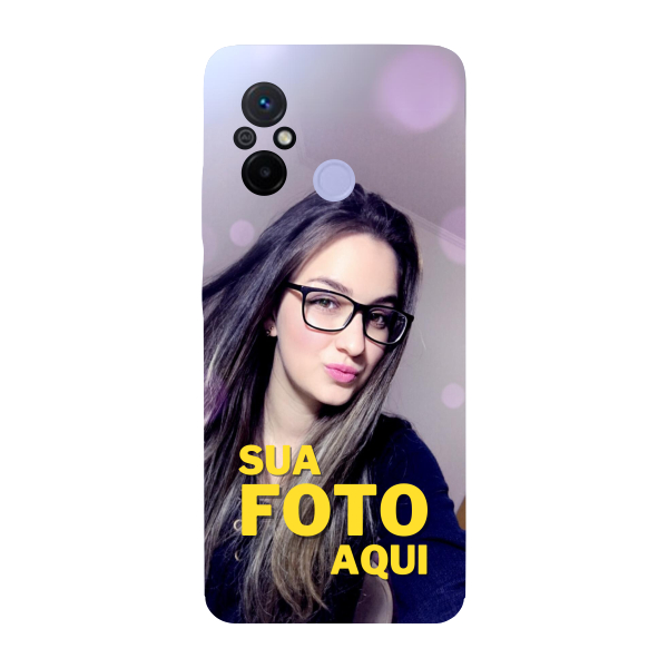 Capinha para Xiaomi RedMi 12C Anti Impacto Personalizada - Com Foto