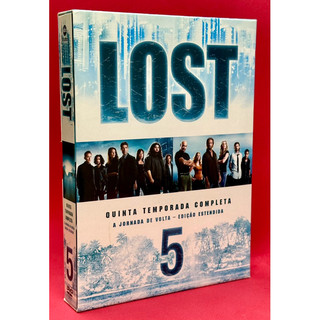 ***SOMENTE A EMBALAGEM***  Para LOST - Quinta Temporada em DVD