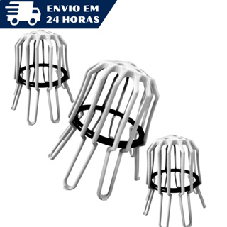 Ralo Abacaxi Anti Folhas 50mm À 100mm Para Calhas em Oferta na Shopee