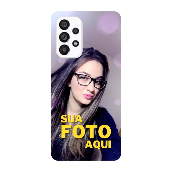 Capinha para Samsung A53 5G Anti Impacto Personalizada - Com Foto
