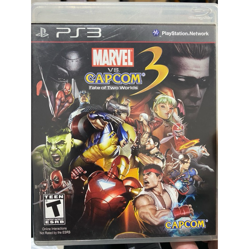 Marvel vs  Capcom 3 Fate of two worlds Ps3