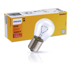 Lâmpada Freio Pisca Philips ORIGINAL 12v P21w 1 Polo - 12498CP