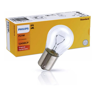 Lâmpada Freio Pisca Philips ORIGINAL 12v P21w 1 Polo - 12498CP em Oferta na Shopee