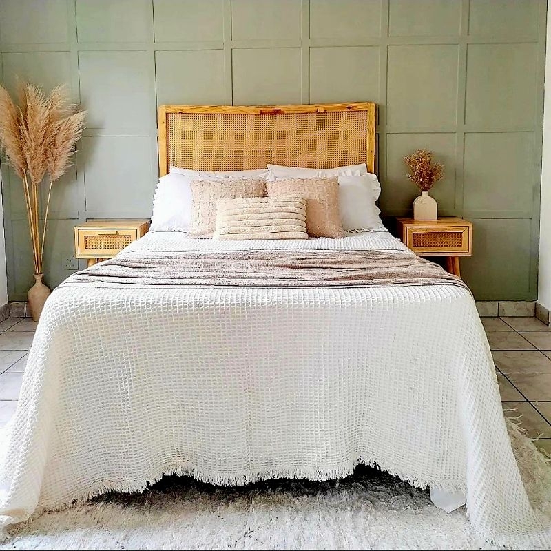Manta Decorativa e Protetora King Luxo Para Sofa Retratil Cama Posta Poltrona Decoraçao Algodao Trabalhado Off White Rosa Vermelha Cinza Preto Verde Marrom Terracota Ideia Presente Cha de Panela Casa Nova Casal Mae Esposa Mulher Madrasta Sogra Avo