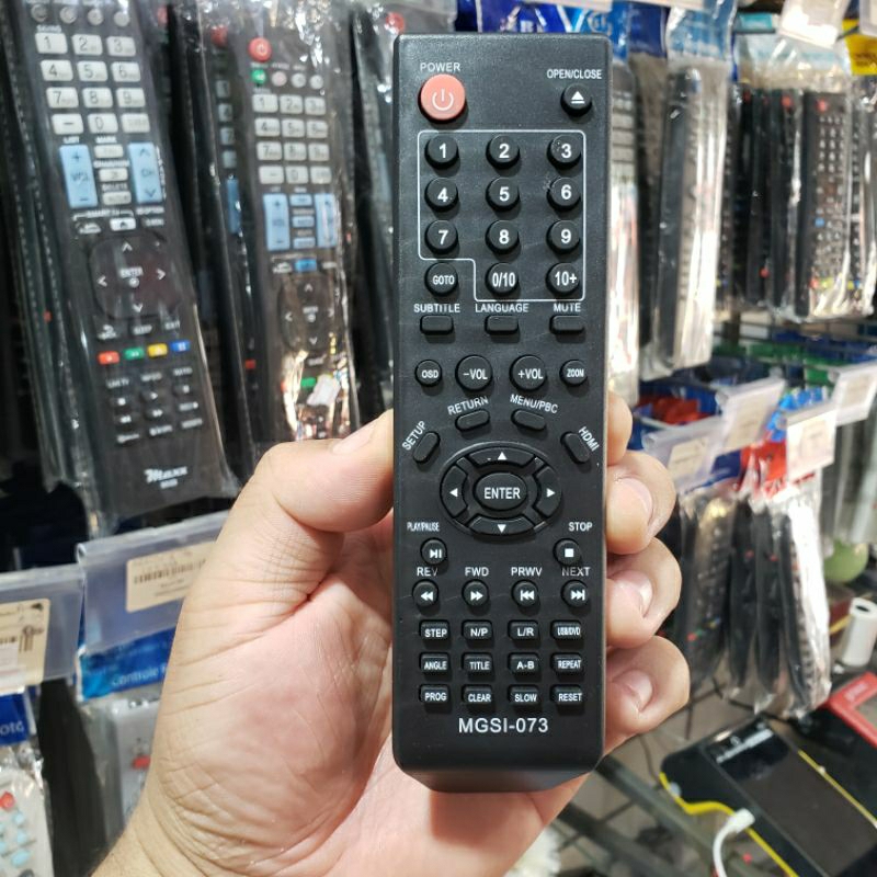 Controle Remoto Compatível Para Aparelho de DVD CCE MGSI-073 DVD900 SKY-7498 MGSI-073 CR-2961