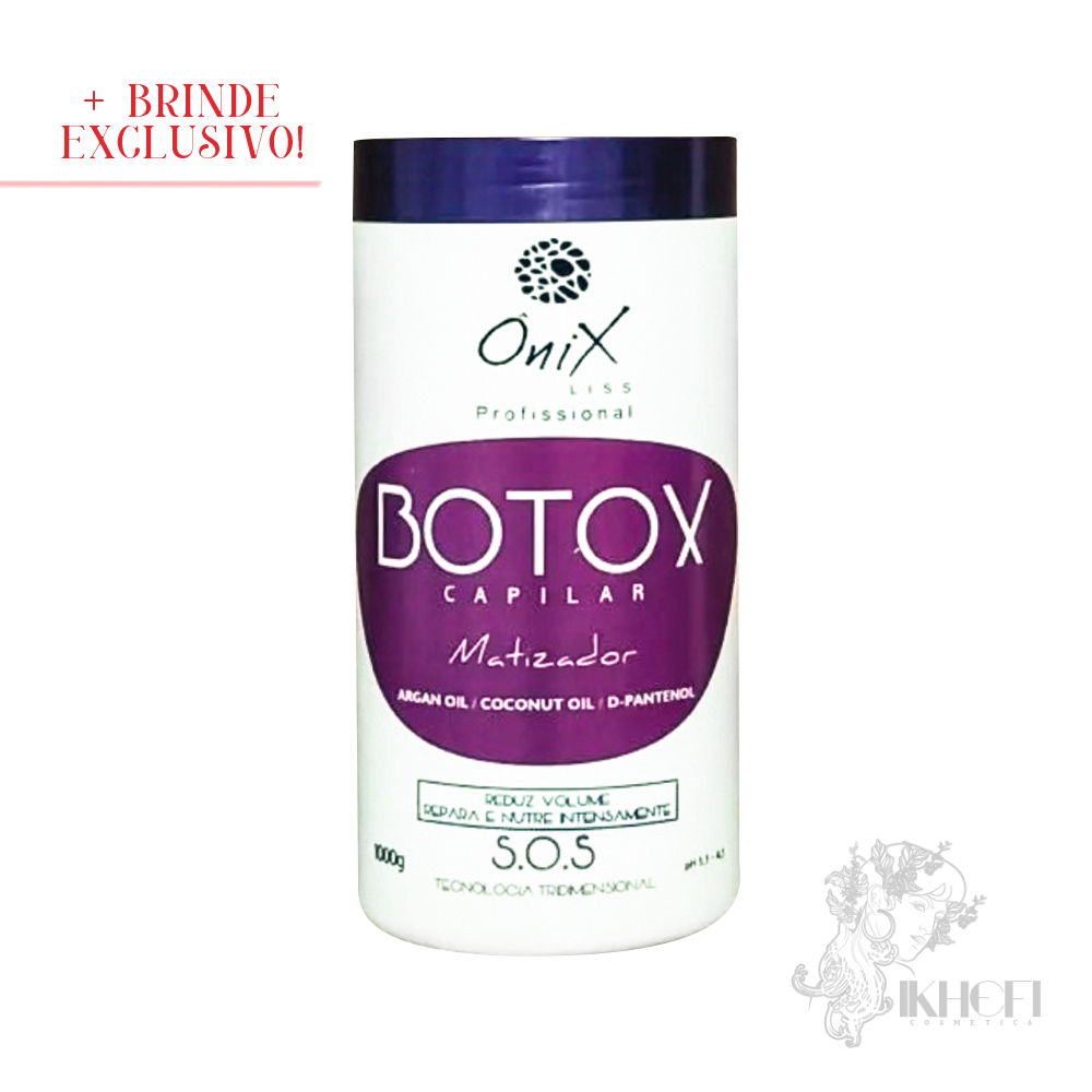 Botox Capilar Tratamento S.O.S Matizador - Ônix Liss 1kg