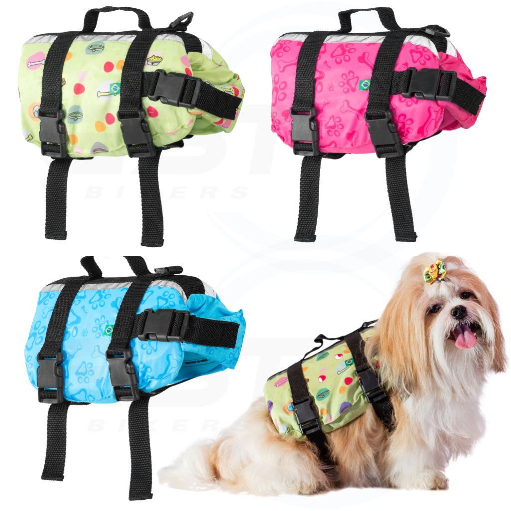 Colete Pet Pro Tork 5 À 36 Kg Colete de Natação Segurança de Animais de Estimação — R$ 115,89 em Shopee