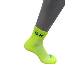 Meia Cano Médio Baixo de Poliamida Amarelo Neon 5K em Oferta na Shopee