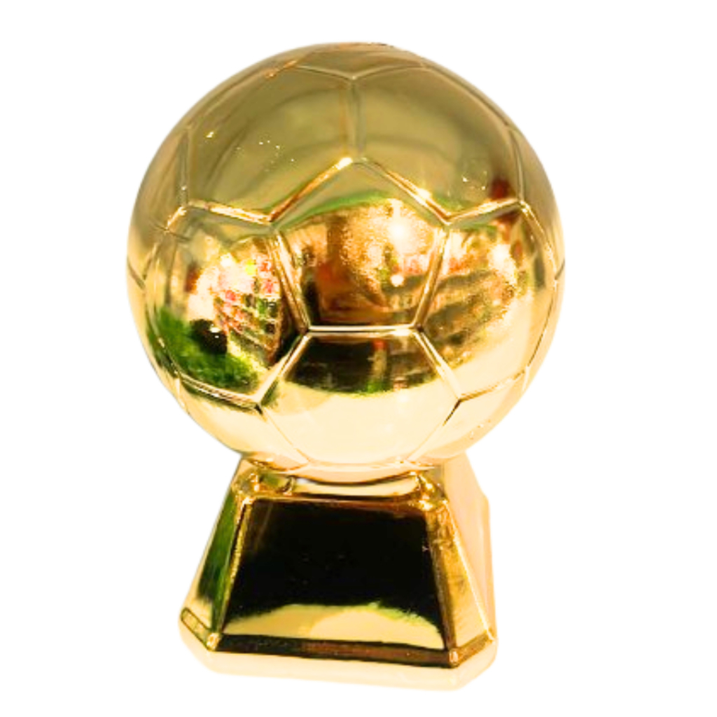 Bola Futebol Para decoração De Festa Bola De Ouro Plástico em Oferta na Shopee