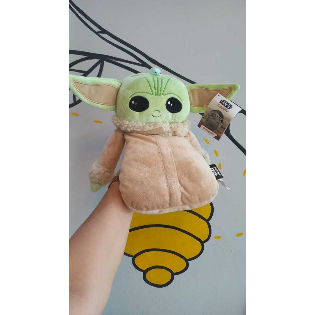 BOLSA THERMAL BABY YODA THE MANDALORIAN OFICIAL STAR WARS BOLSA TÉRMICA COMPRESSA DE ÁGUA GROGU DISNEY