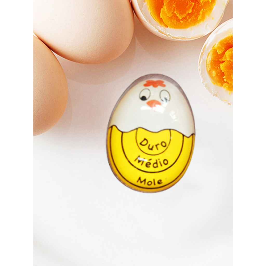 Temporizador Não Tóxica Colorido,Resina Não Tóxica, Timer Ovo, Medidor De Ovo em Oferta na Shopee