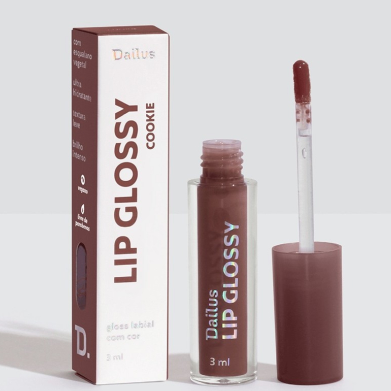 Lip Glossy Dailus 3 Cores Nova para Escolher - Lançamento em Oferta na Shopee