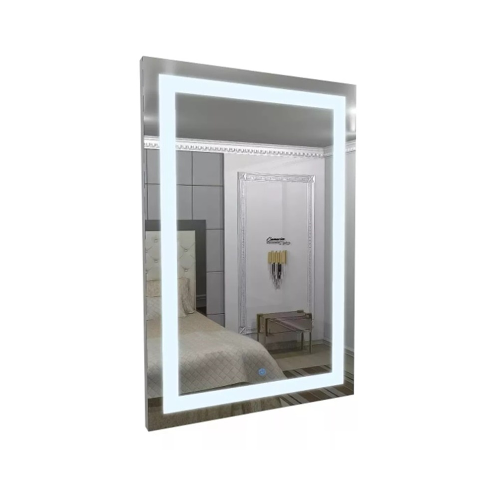 Espelho 60x50cm Jateado Led Touch