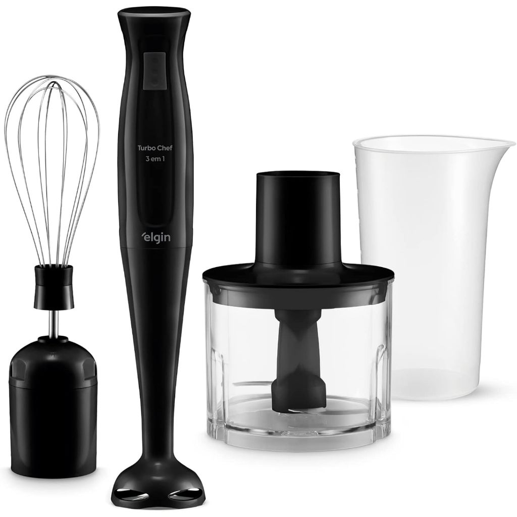 Mixer Turbo Chef 3 em 1 200W Preto 110V