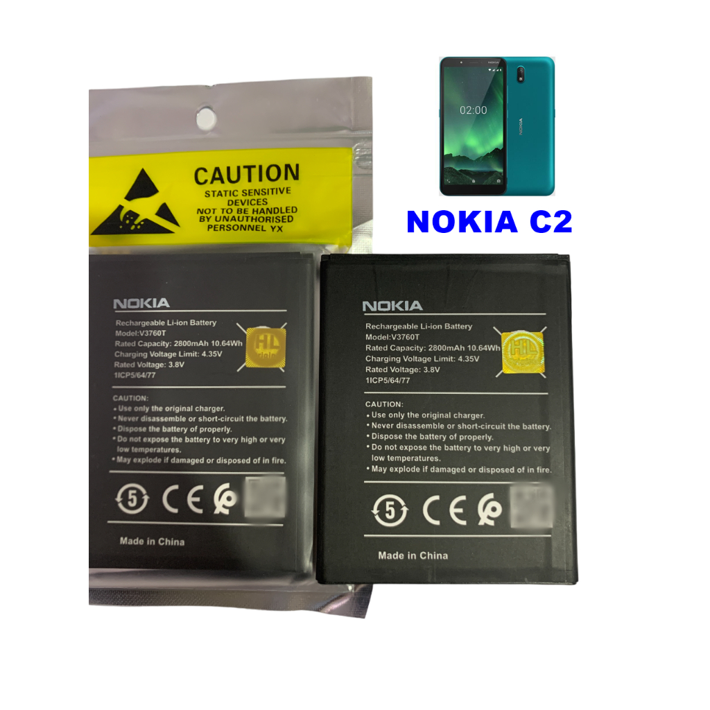Bateria Nokia c2 ta-1263 V3760T NOVA + ORIGINAL + GARANTIA