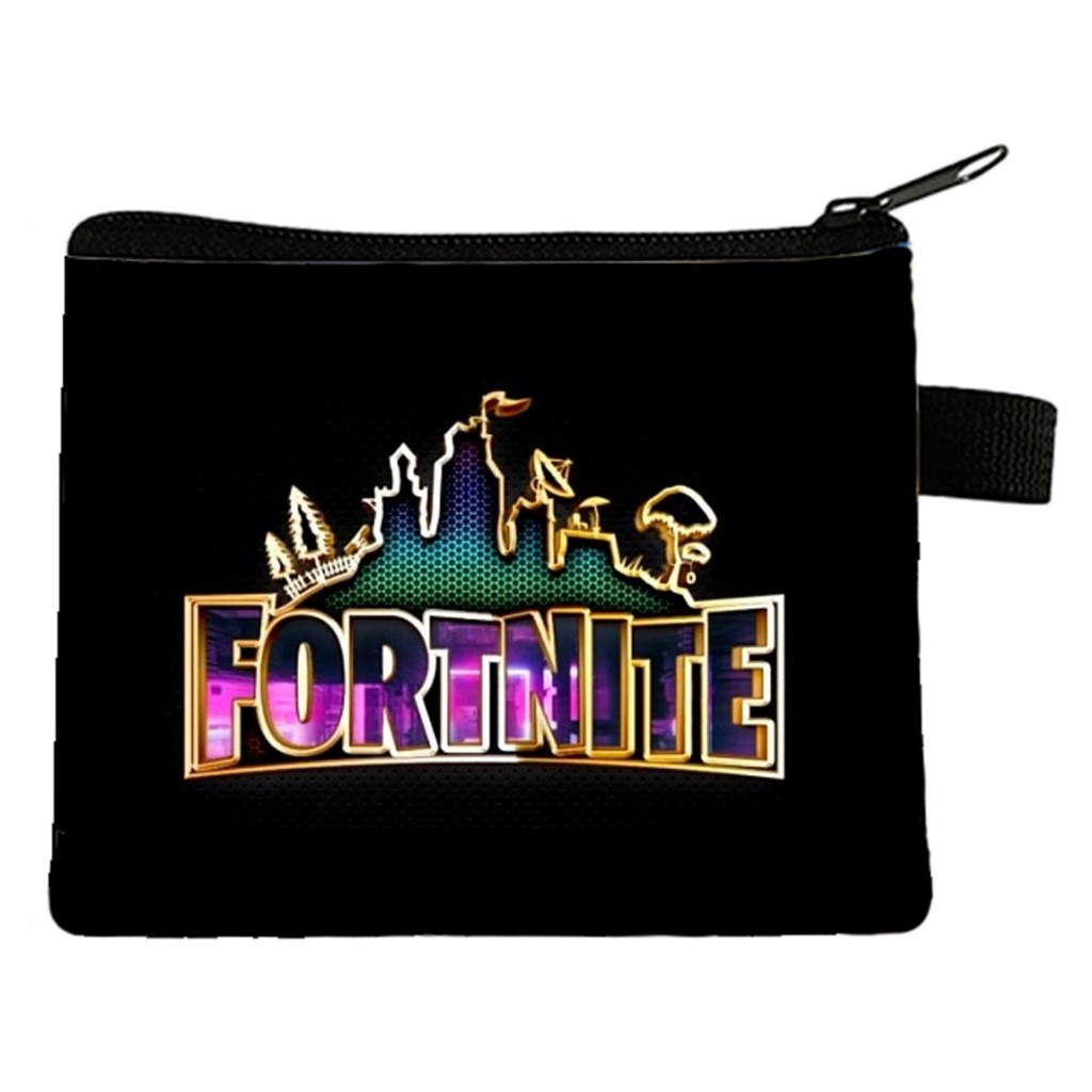 Porta Moedas Infantil Personagens Anime Jogo Fortnite Free Fire Roblox