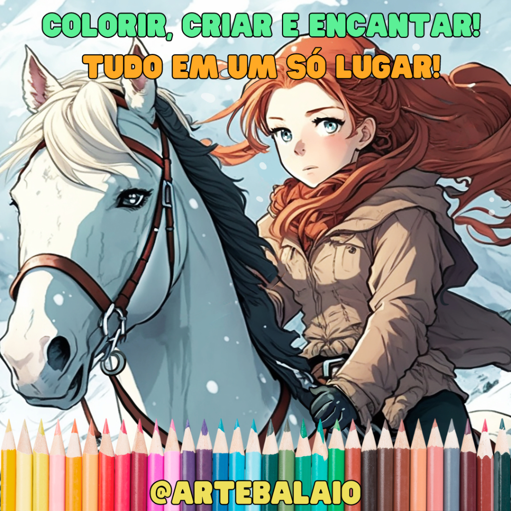 Páginas para Colorir ???? A Incrível Jornada para Colorir - Vol 1 - ArteBalaio