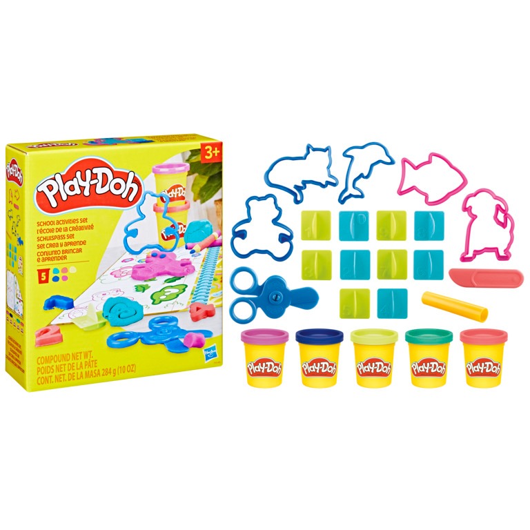 Massinha Play Doh Brincar e Aprender - Hasbro F9144 em Oferta na Shopee