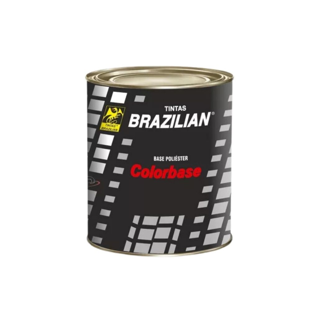 Tinta Automotiva Poliéster 900ml Branco Summit Gm Brazilian
