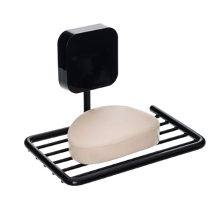 Porta Sabonete Saboneteira Sabão De Aço Com Adesivo Para Fixação Para Parede De Casa Banheiro em Oferta na Shopee