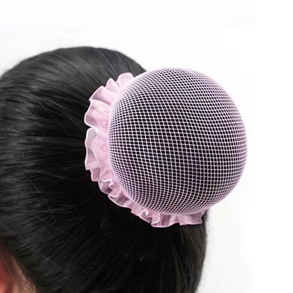 Rede para coque de ballet, enfermeira, esteticista, garçonete kit 2 pçs