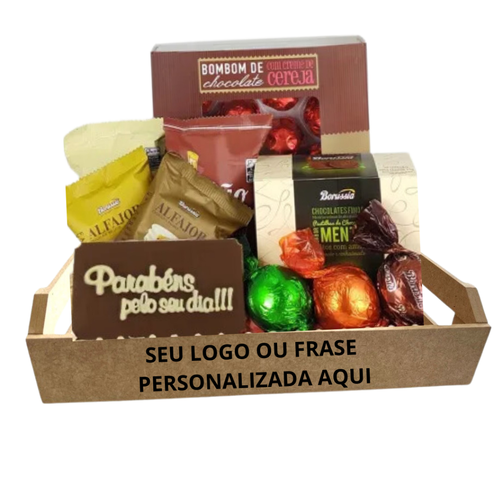 Bandeja Fazendinha PERSONALIZADA organizadora cesta caixote cafe da manha cesta de vinhos ripada cesta de frutas cesta para namorado caixa box kit de doces