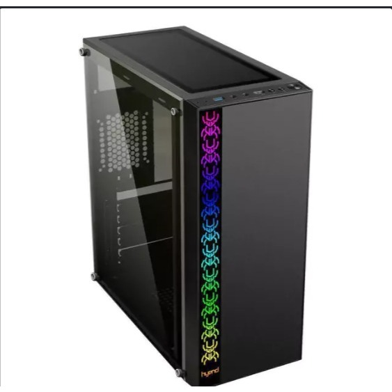 Gabinete Gamer RGB Lateral de Vidro Led ATX/M-ATX