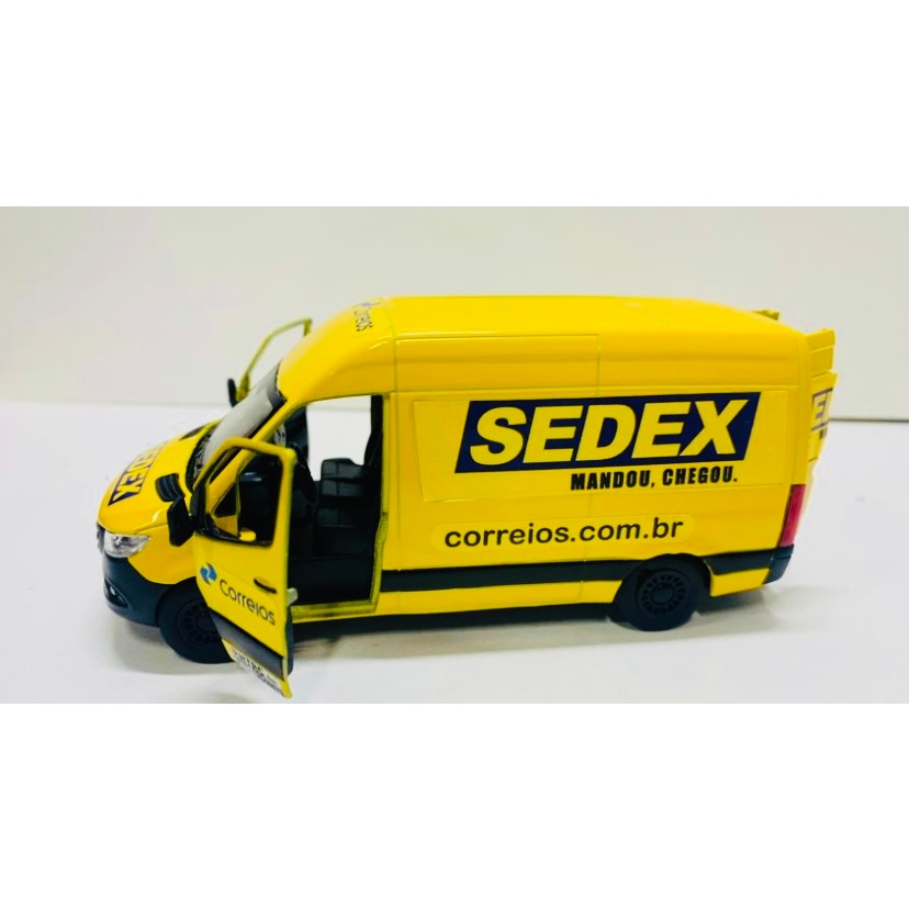 Miniatura Metal Van Sprinter Sedex 1/43