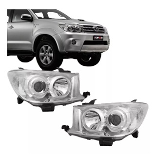 Par Farol Toyota Hilux Sw4 Elétrico 2009 A 2011