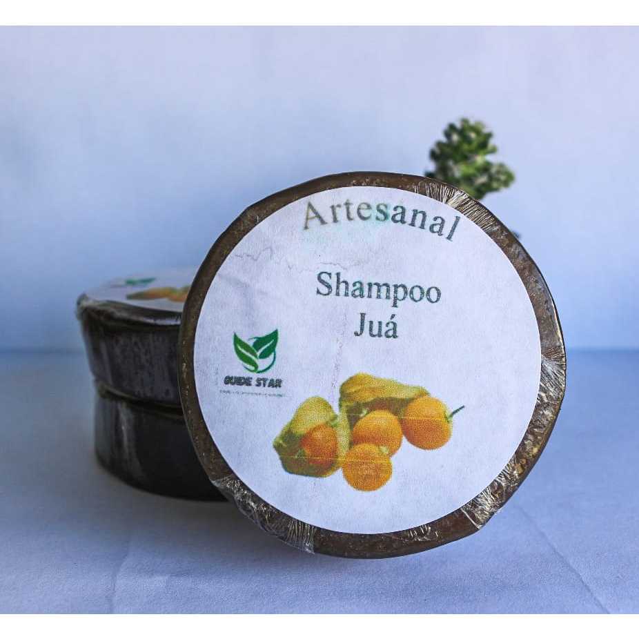 Shampoo Sólido Juá & Menta Anticaspa Antiqueda Masculino Vegano Natural - 58 g