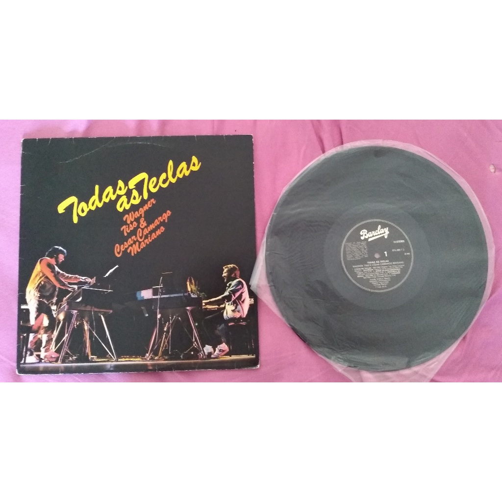 LP WAGNER TISO & CESAR CAMARGO MARIANO - TODAS AS TECLAS (1983)