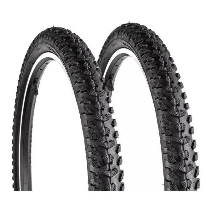 Par Pneu Bicicleta Bike Levorin Excess Aro 26 X 1.75 Cravo Mtb Borrachudo