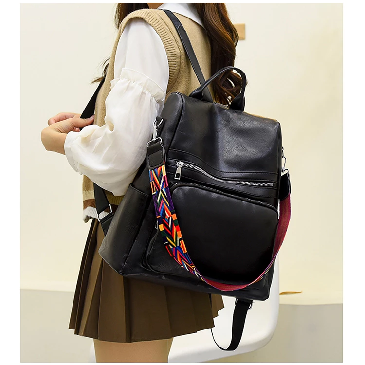 Mochila Feminina Escolar Grande Impermeável para Notebook Viagem — foto 5