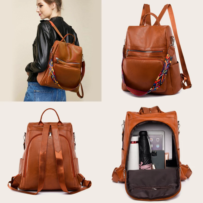 Mochila Feminina Escolar Grande Impermeável para Notebook Viagem — foto 3
