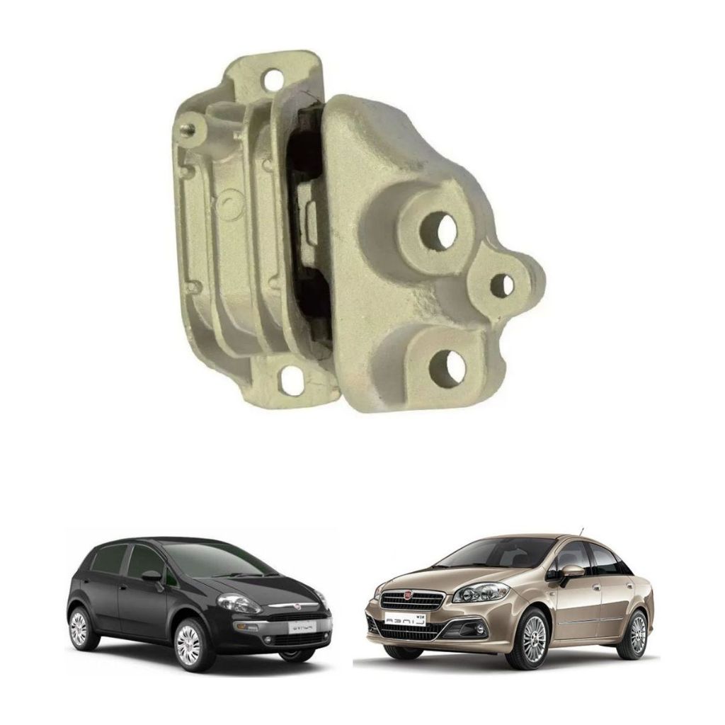 Coxim calço Motor Lado Esquerdo Fiat Punto Linea Motor 1.8 Etorq 51845497