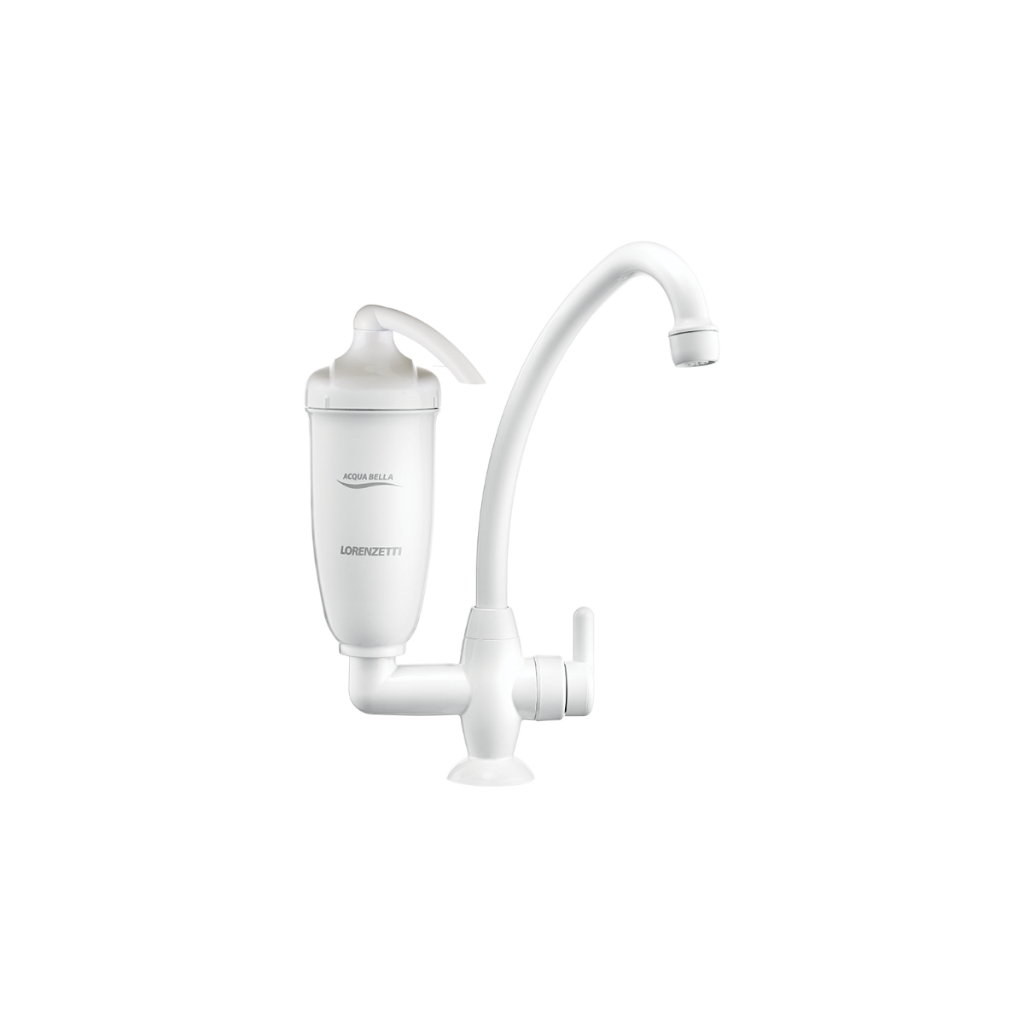 PURIFICADOR ÁGUA ACQUA DUE DE MESA BRANCO LORENZETTI